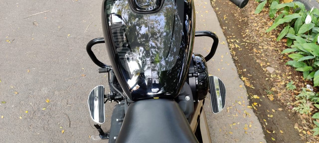 Rider Footboards( For Forward Foot Controls)- Chrome Detail( with LED) Edition