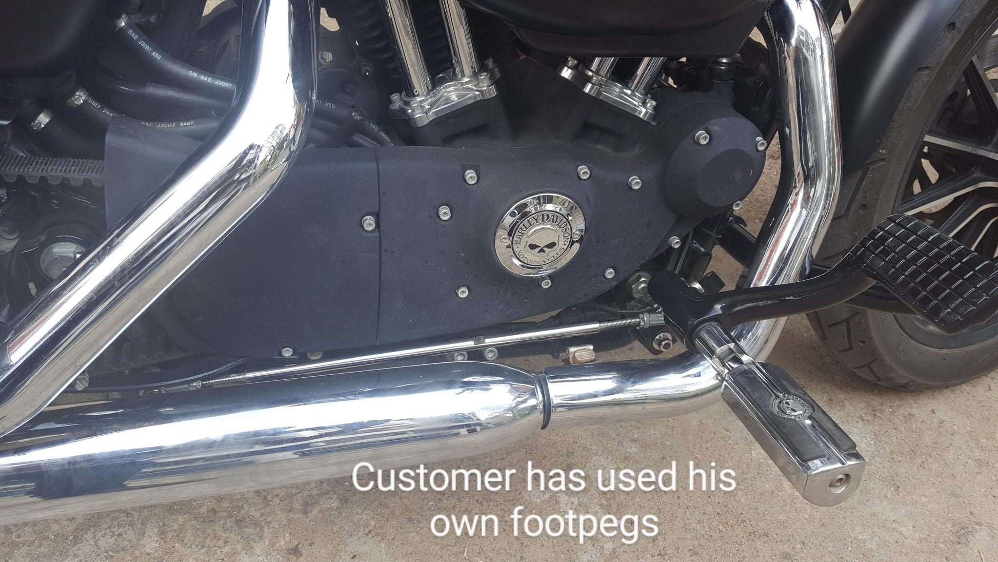 Sportster 48 – Forward Foot control Kit