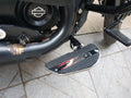 Rider Footboards( For Forward Foot Controls)- Chrome Detail( with LED) Edition
