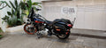 Harley Low Rider Touring Saddlebags left side view with LED lighting