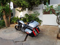 Harley Sportster 48 top box installed on motorcycle