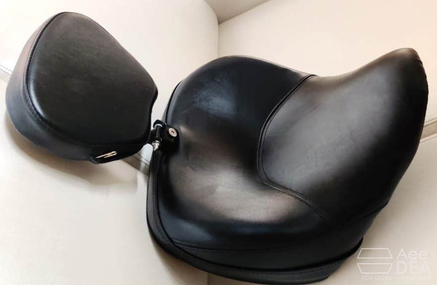 Sportster 48 – Solo Seat Optional Rider Backrest
