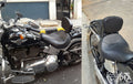 Long-distance touring rider backrest for Harley Fat Boy
