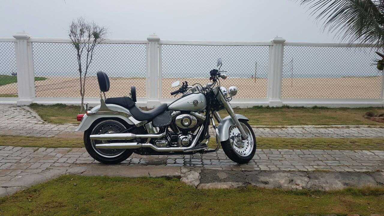 Matte black rider yoga backrest for Harley Davidson