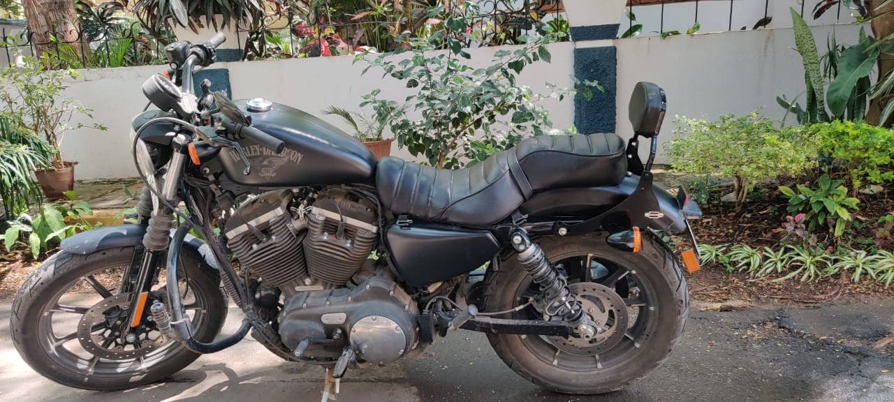 Sportster 48 – Pillion Backrest – Moulded Backrest Stout and Tall