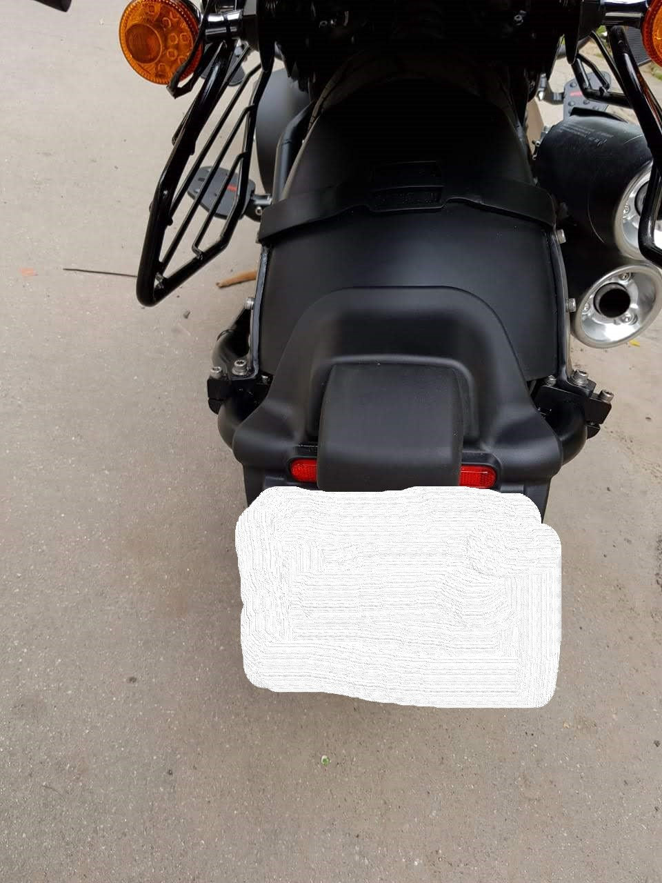 Rear Mudslinger- Fatbob 2018 and post