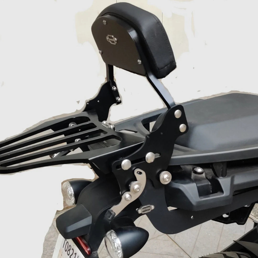 Harley Davidson Pan America Interchangeable Pillion Backrest by AeeDEA