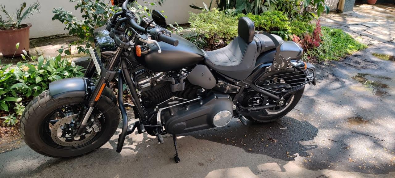 Fatbob 2018 – Rider Pillion Backrest