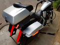 Lockable side pannier latches with keys for Harley Sportster 48