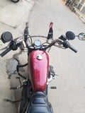 Harley Sportster 48 windscreen front profile
