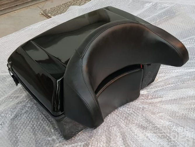 Street Bob 2018 long distance touring top box setup
