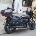 Easy DIY installation of AeeDEA brake pedal extender for Harley Street Rod