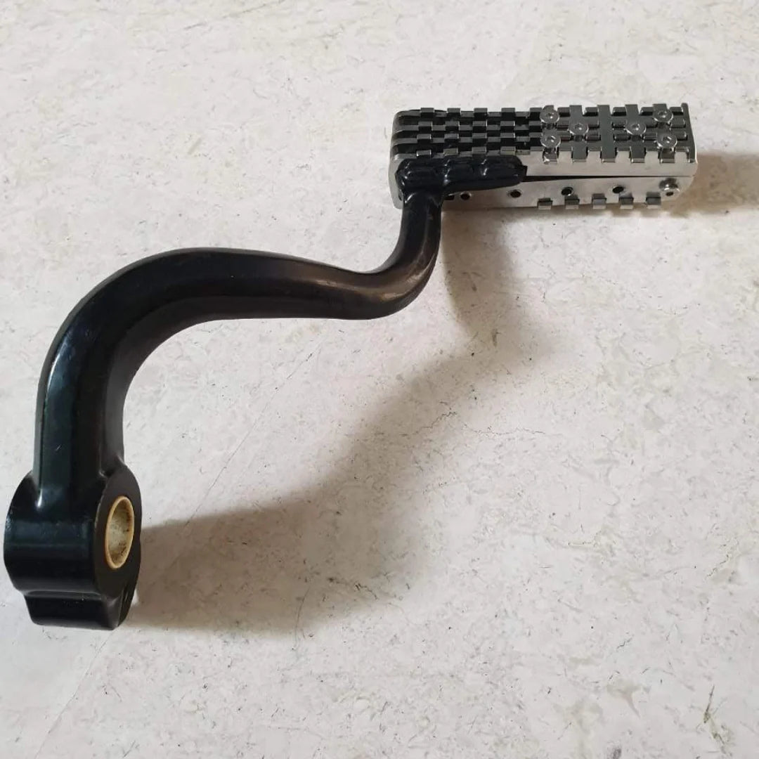 Harley Street Rod foot control upgrade with brake pedal extender