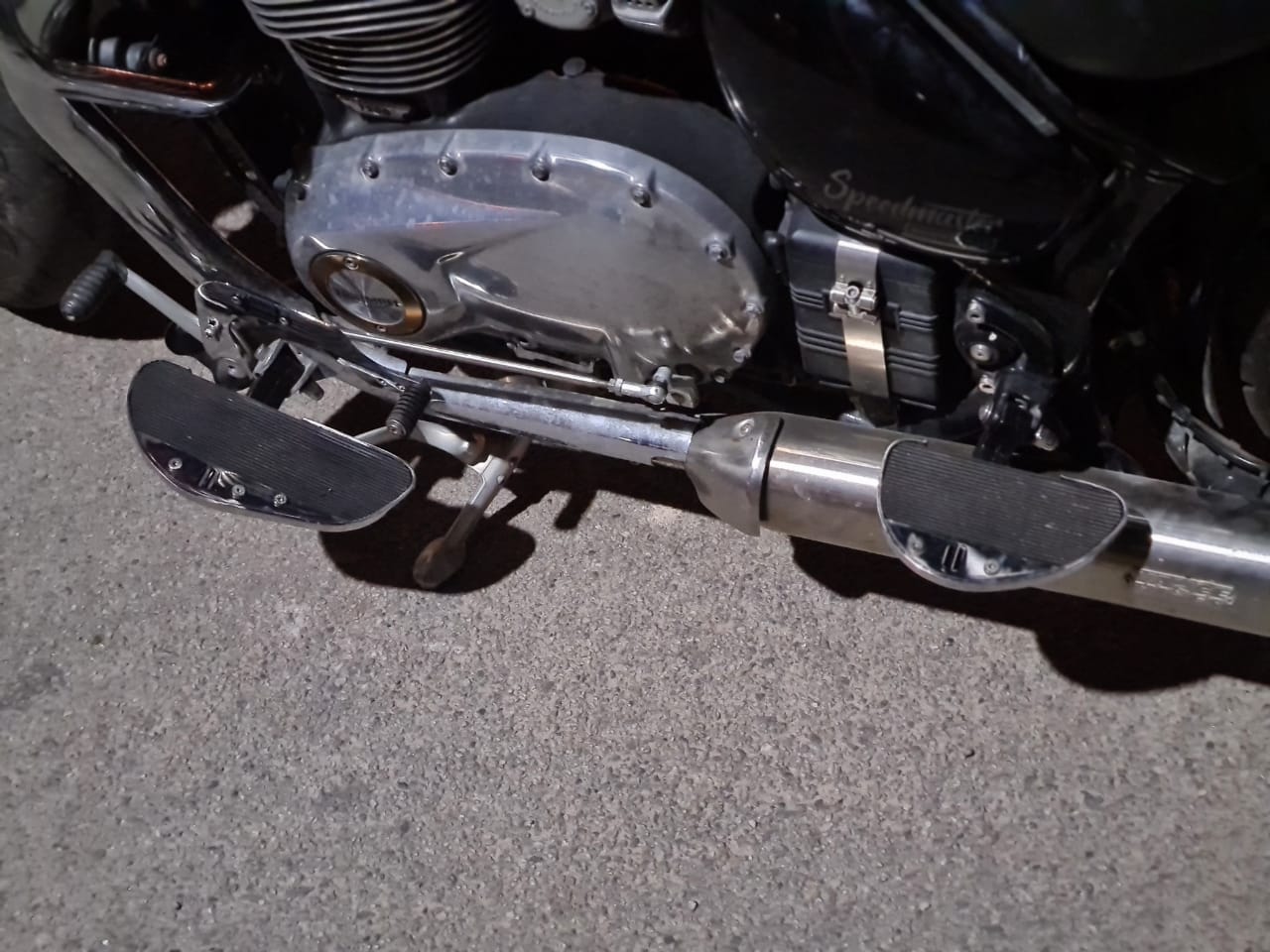 Rider Footboards(For Forward Foot Controls)- Chrome Edition