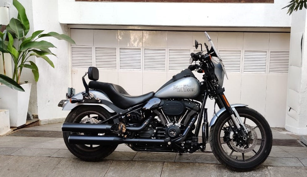 Low Rider – Fully Adjustable Windshield – Split Tall Type